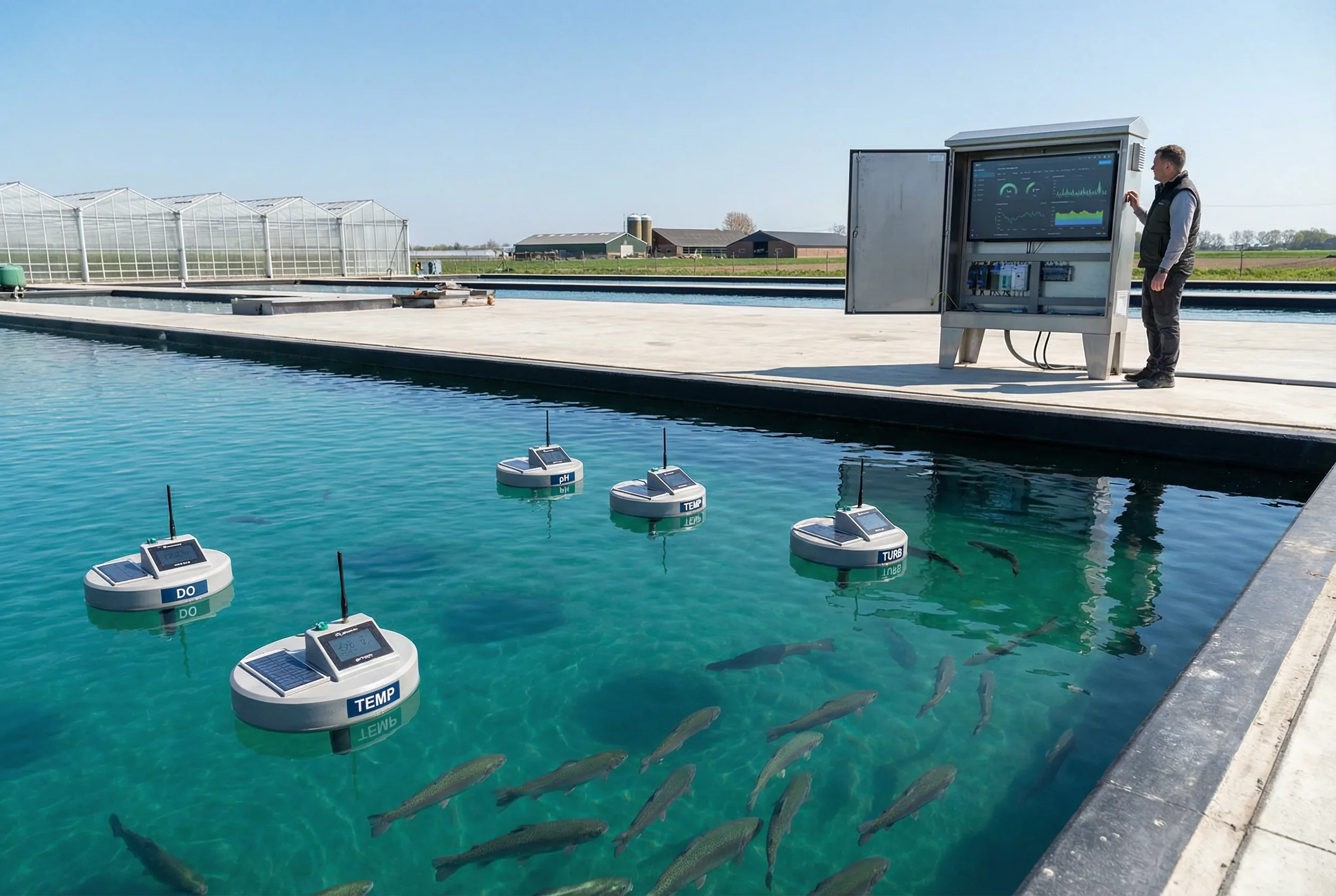 Aquaculture Pond Water Quality Monitoring